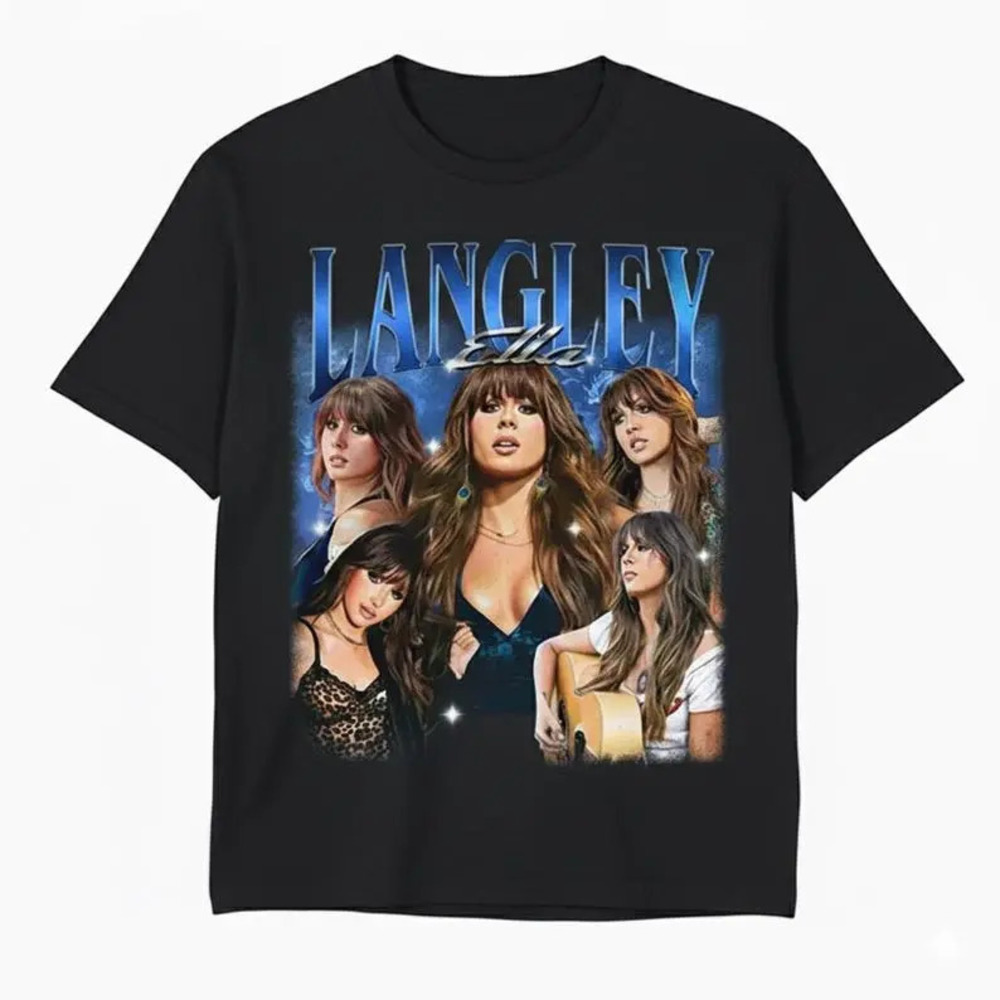 Ella Langley Tour T-Shirt, Retro Country Music Graphic